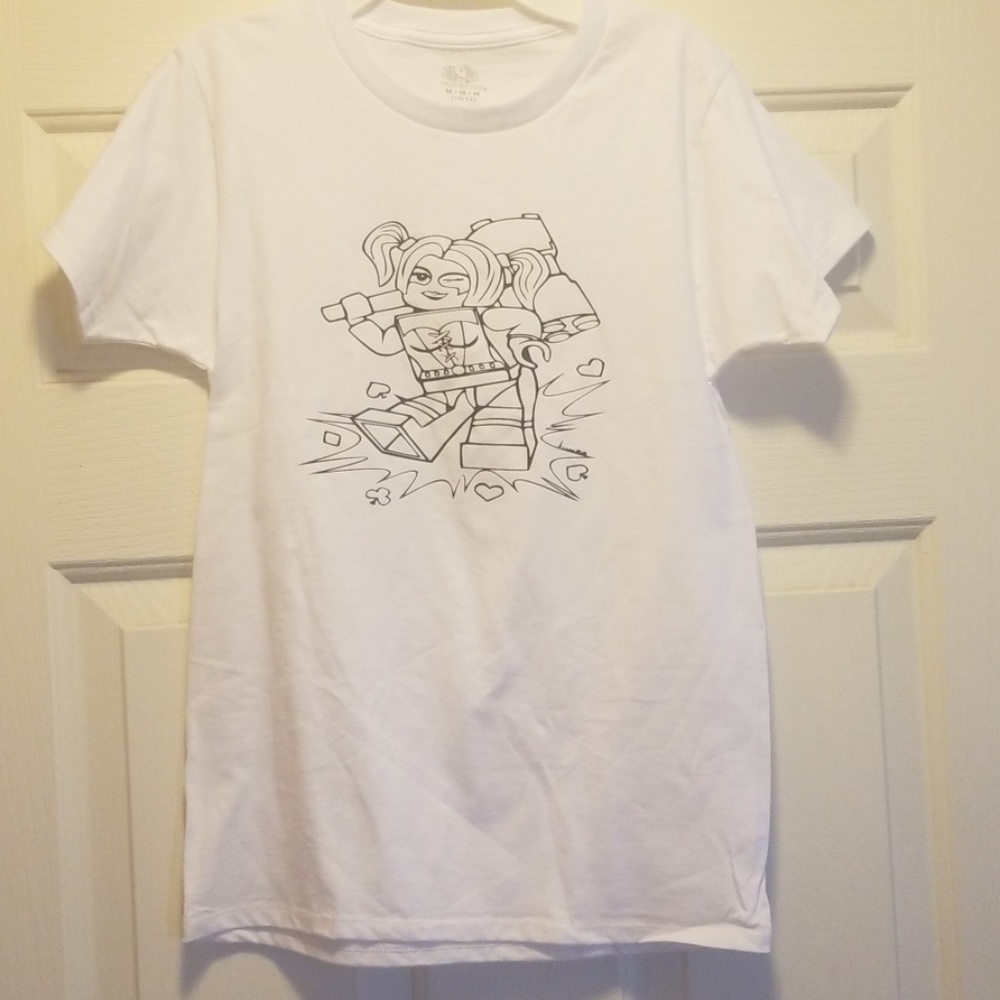 Custom  made Harley Quinn shirt